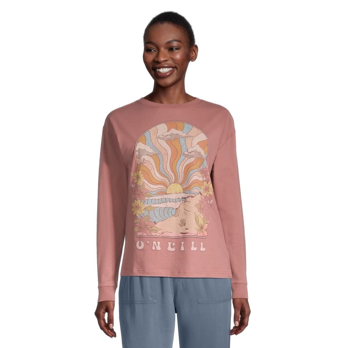 O'Neill Women's Graphic Long Sleeve Shirt