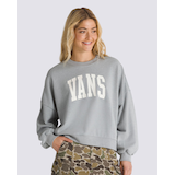 Vans Women's Stadium Loose Sweatshirt Front_Flat