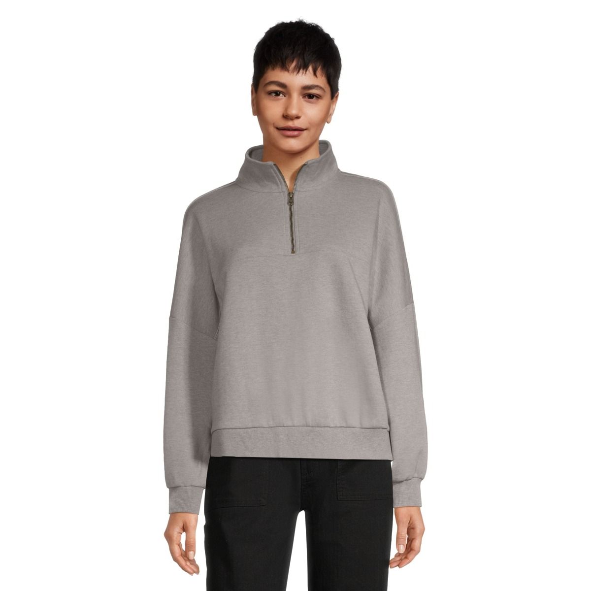 Vans Women's Elevated Double Knit Mock Neck Top