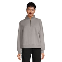 Vans Women's Elevated Double Knit Mock Neck Top Front_Flat