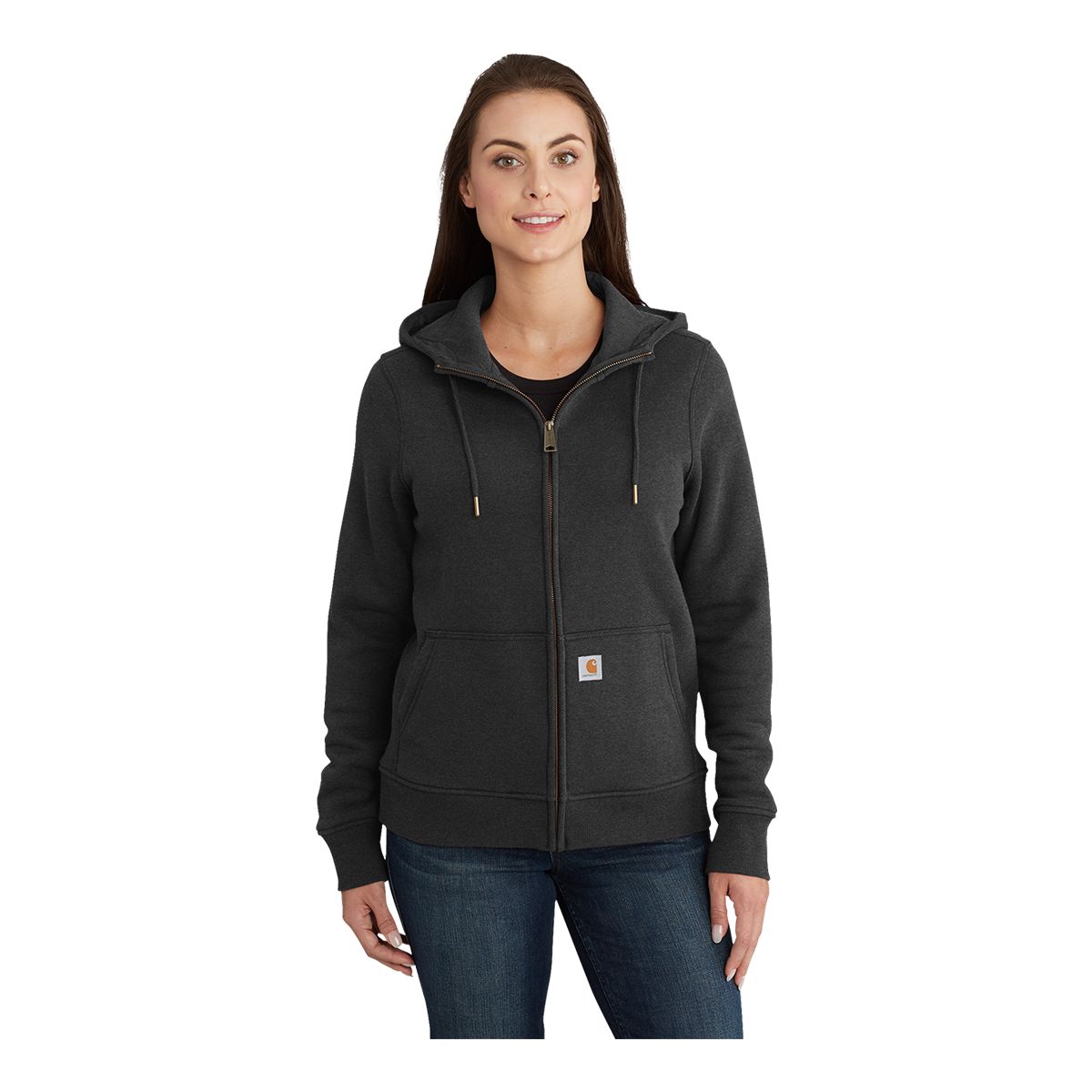 Carhartt Women's Relaxed Fit Midweight Full Zip Sweatshirt