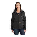 Carhartt Women's Relaxed Fit Midweight Full Zip Sweatshirt Front_Flat
