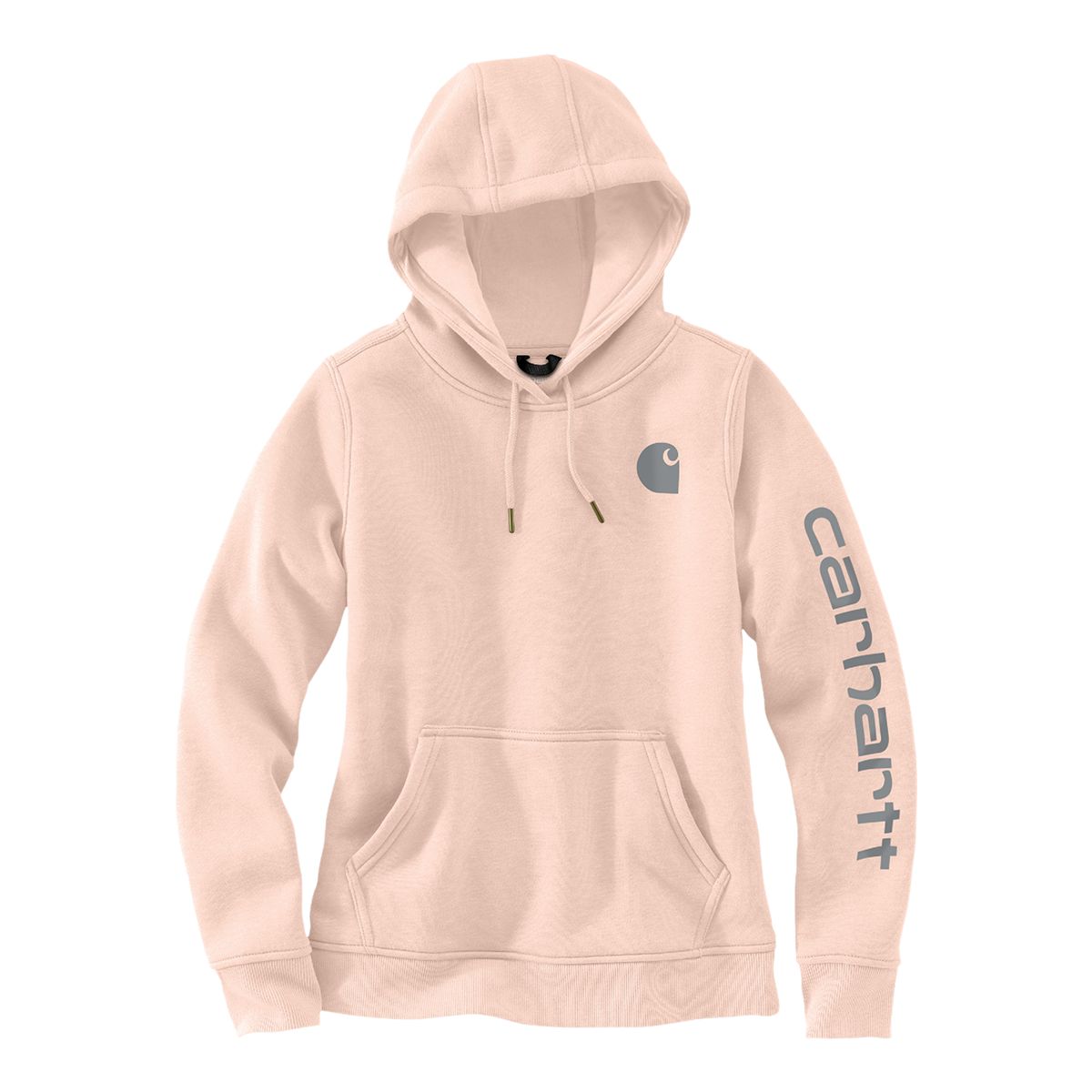Carhartt Women's Relaxed Fit Sleeve Logo Graphic Hoodie
