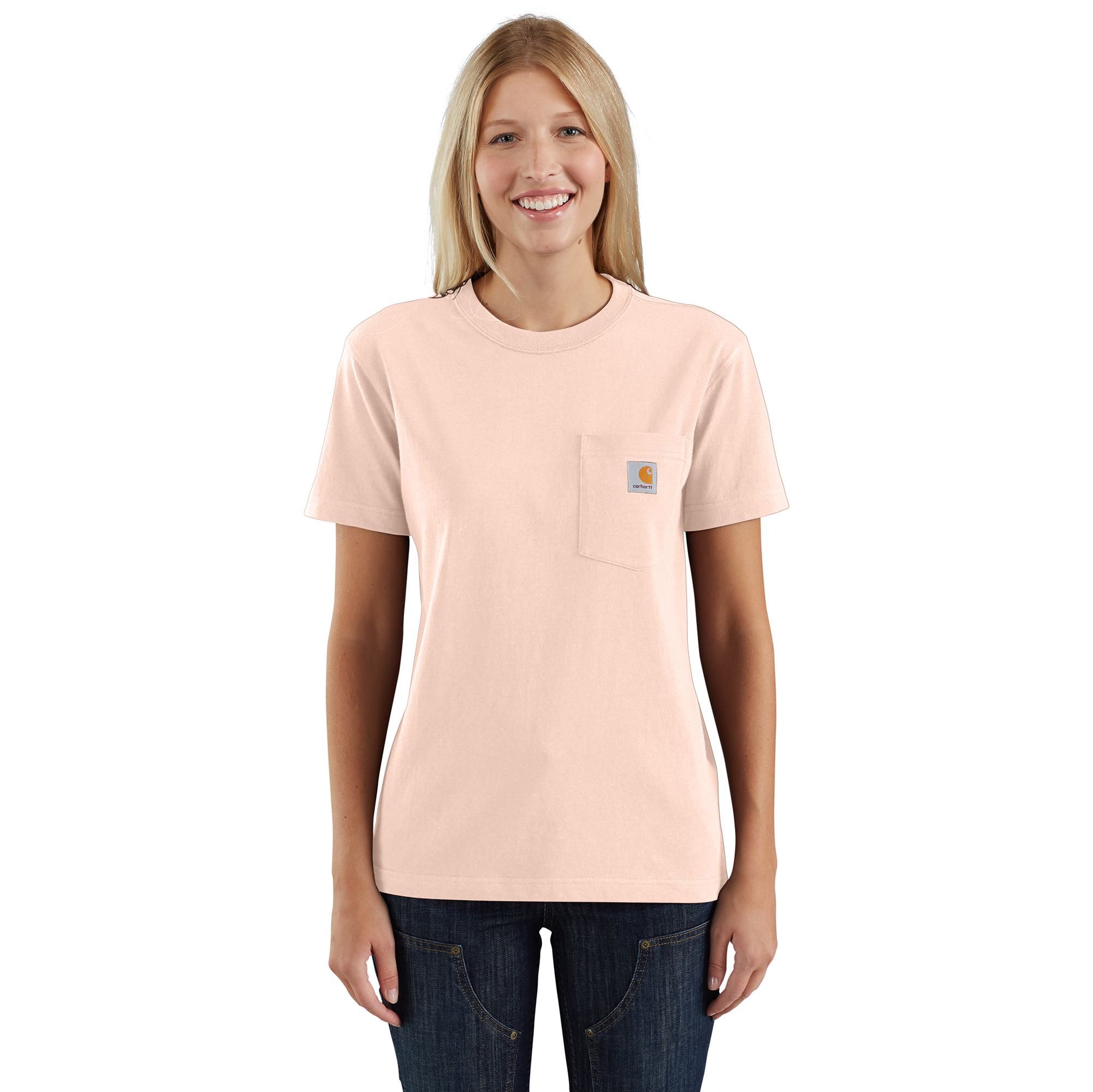 【Carhartt】 ★ S/S POCKET LOOSE T-SHIRT ★ LOOSE FIT Carhartt Men's Loose Fit Heavyweight Short-Sleeve Pocket T