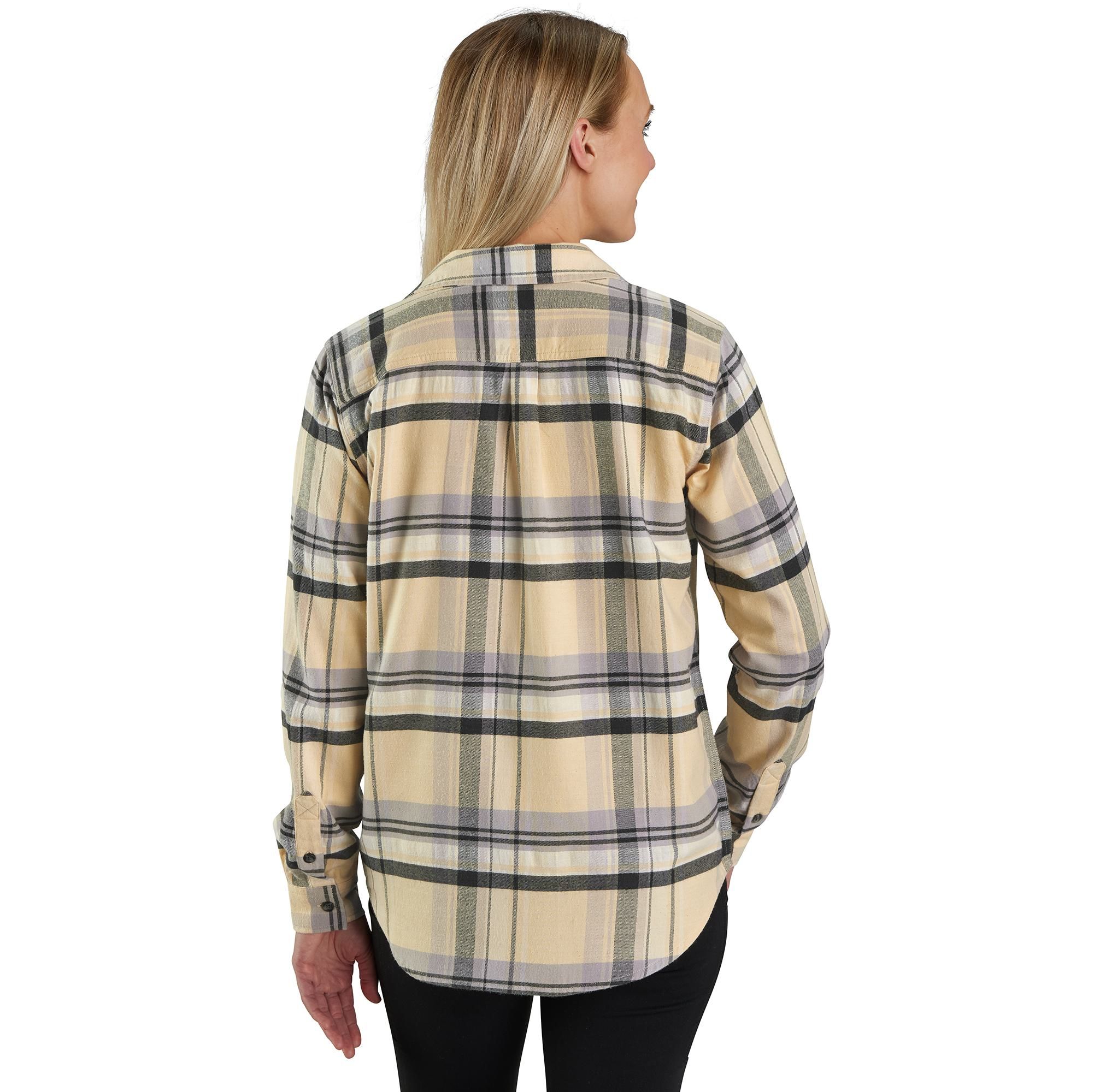Carhartt Women's Relaxed Flannel Long Sleeve Shirt