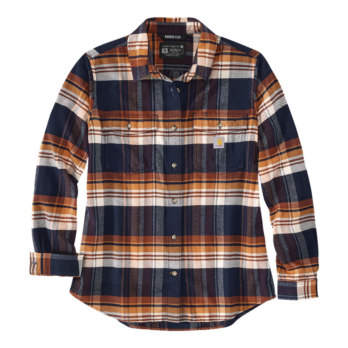 Carhartt Women's Relaxed Flannel Long Sleeve Shirt