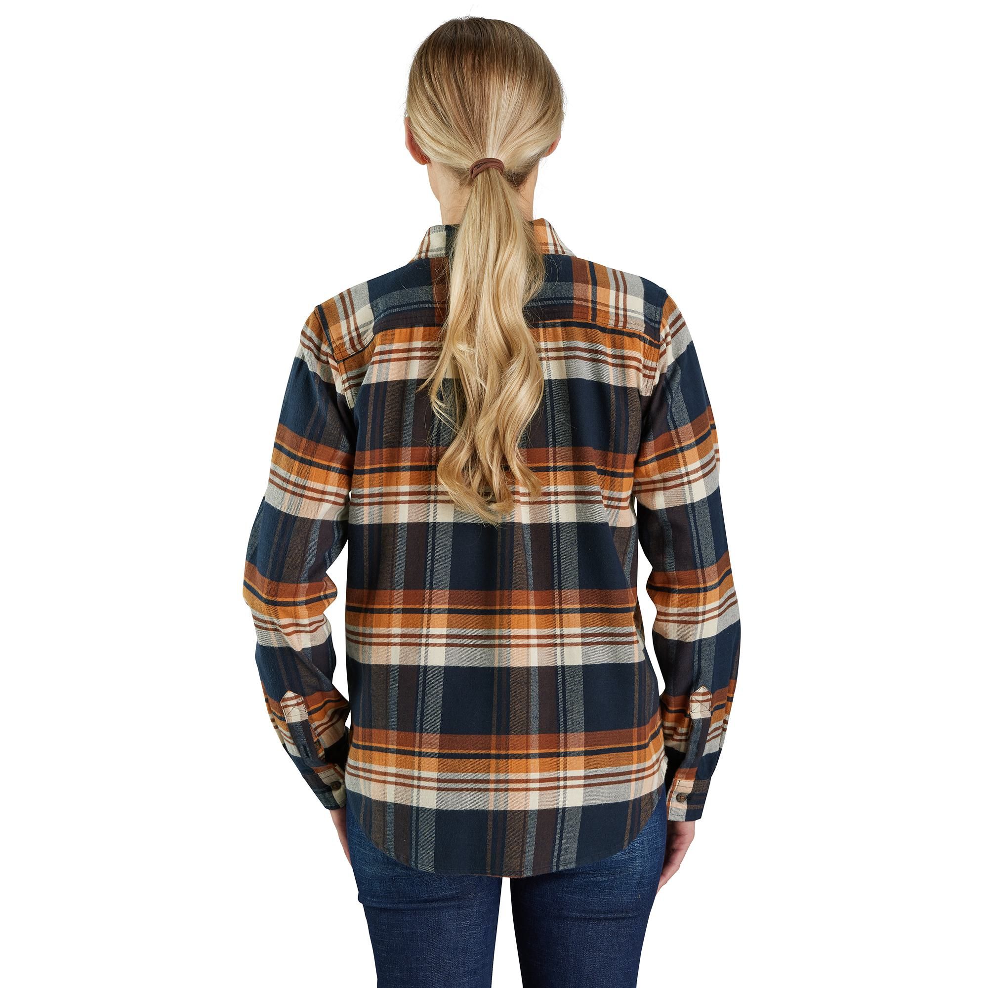 Carhartt Women's Relaxed Flannel Long Sleeve Shirt