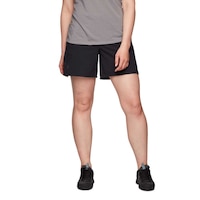 Black Diamond Women's Sierra Shorts Front_Flat