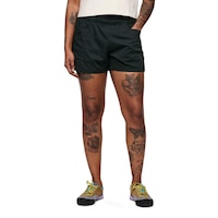 Black Diamond Women's Notion Shorts Front_Flat