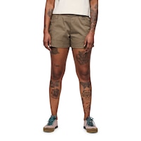 Black Diamond Women's Notion Shorts Front_Flat