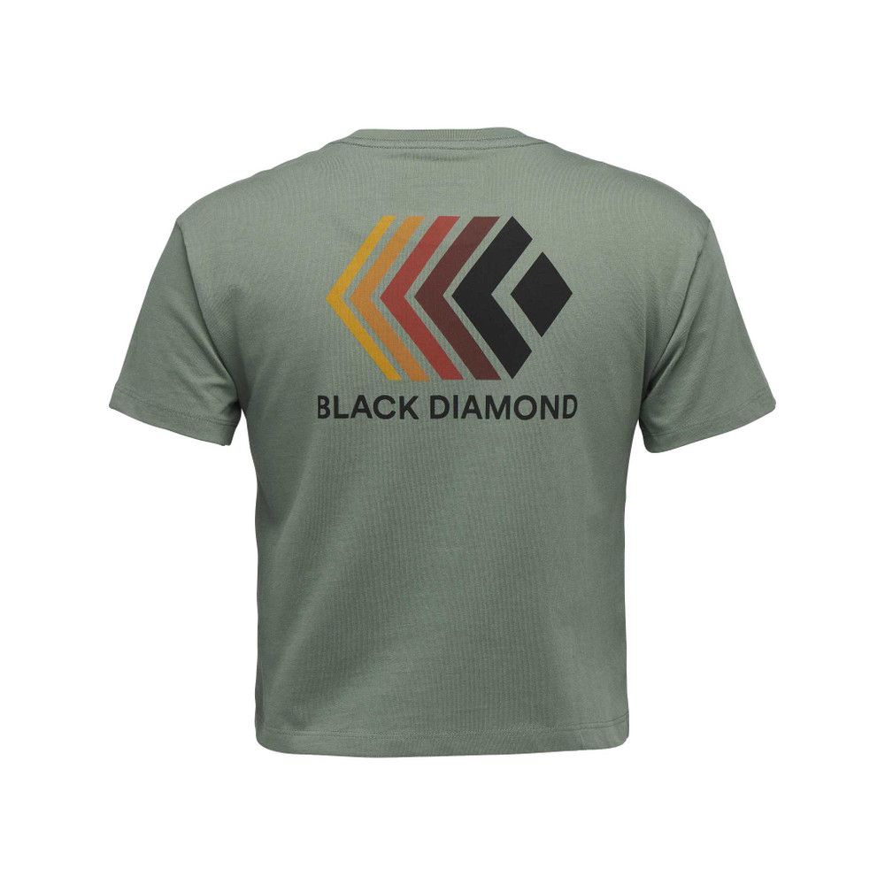 Black Diamond Women's Faded Crop T Shirt