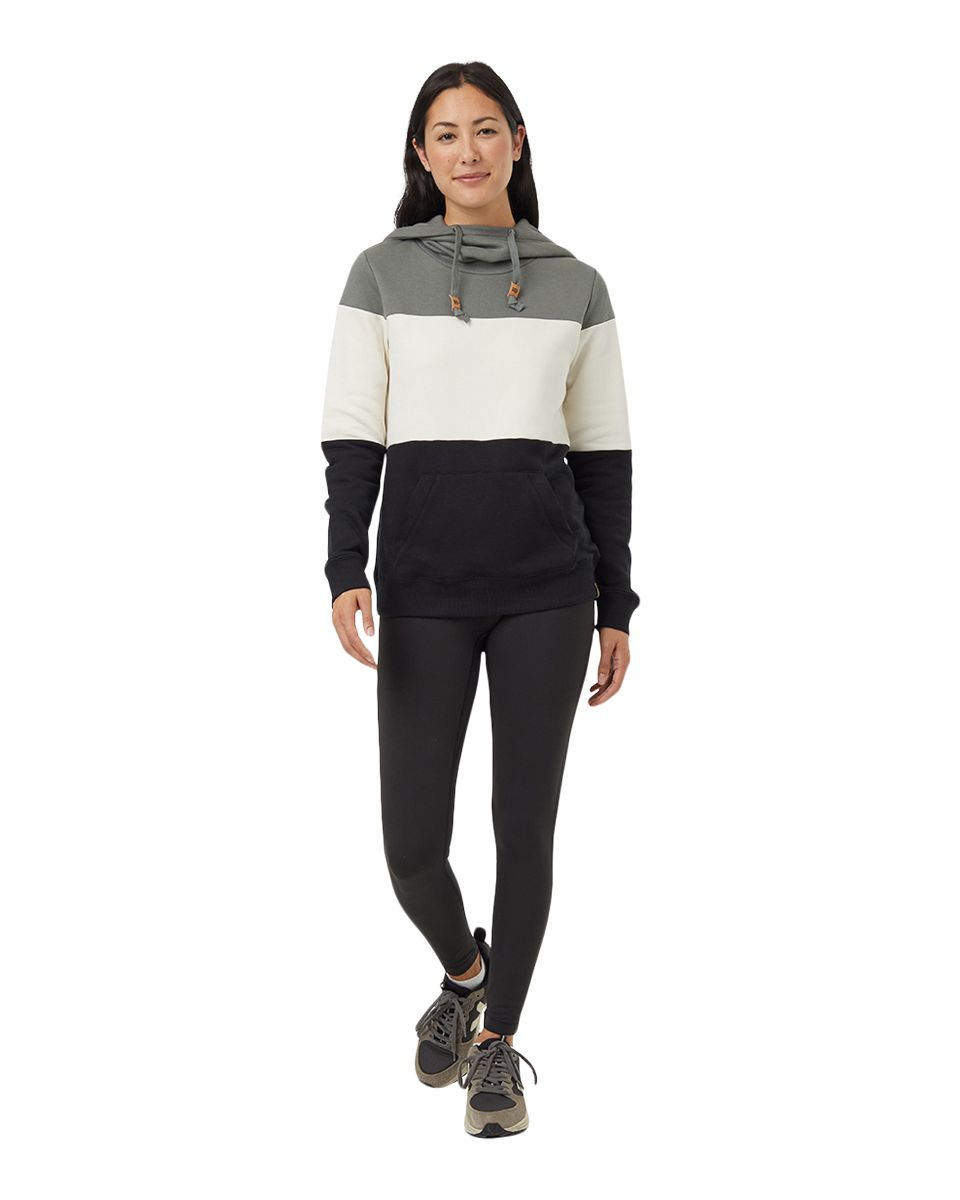Tentree Women's TreeFleece Blocked Banshee Hoodie