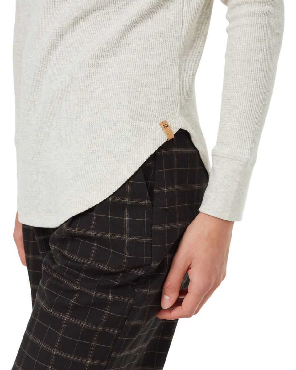 Tentree Women's TreeWaffle Turtleneck Long Sleeve Shirt