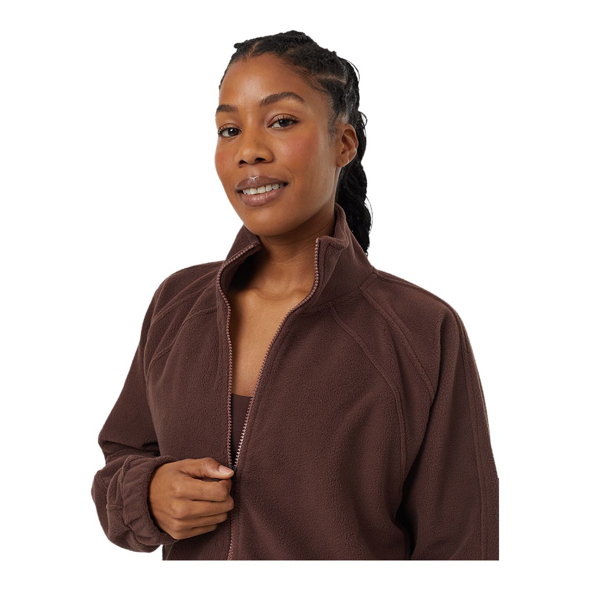 Tentree Women's Full Zip Long Sleeve Top