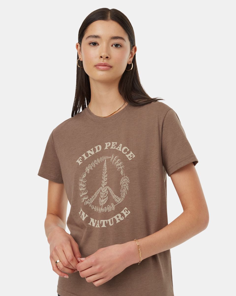 Tentree Women's Find Peace T Shirt