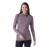 Smartwool Women's Thermal Merino Rib Turtleneck Front_Flat