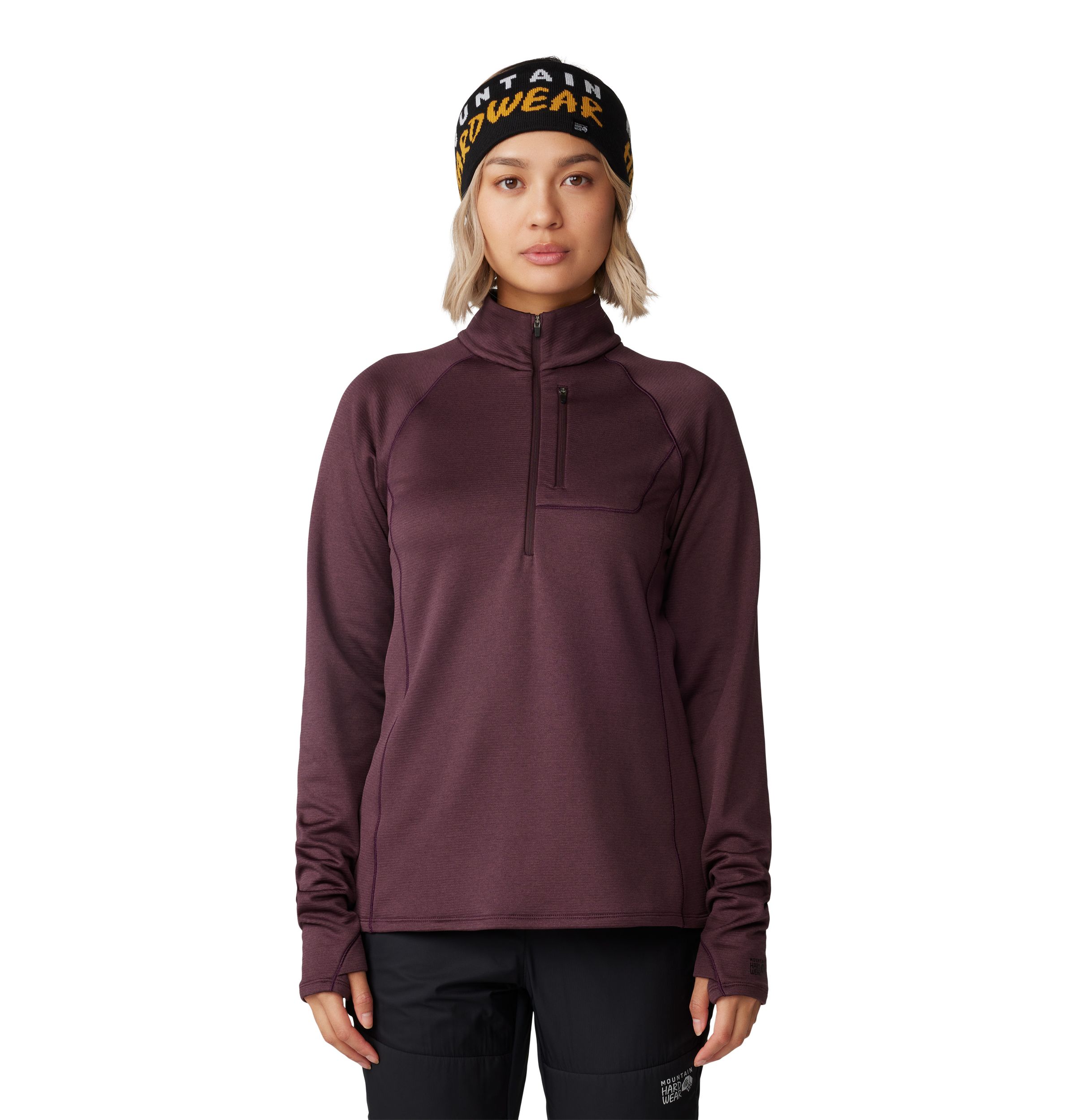 Atmosphere.ca has Mountain Hardwear Women's Glacial Trail™ 1/2 Zip Long Sleeve Top