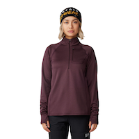 Mountain Hardwear Women's Glacial Trail™ Half Zip Long Sleeve Top