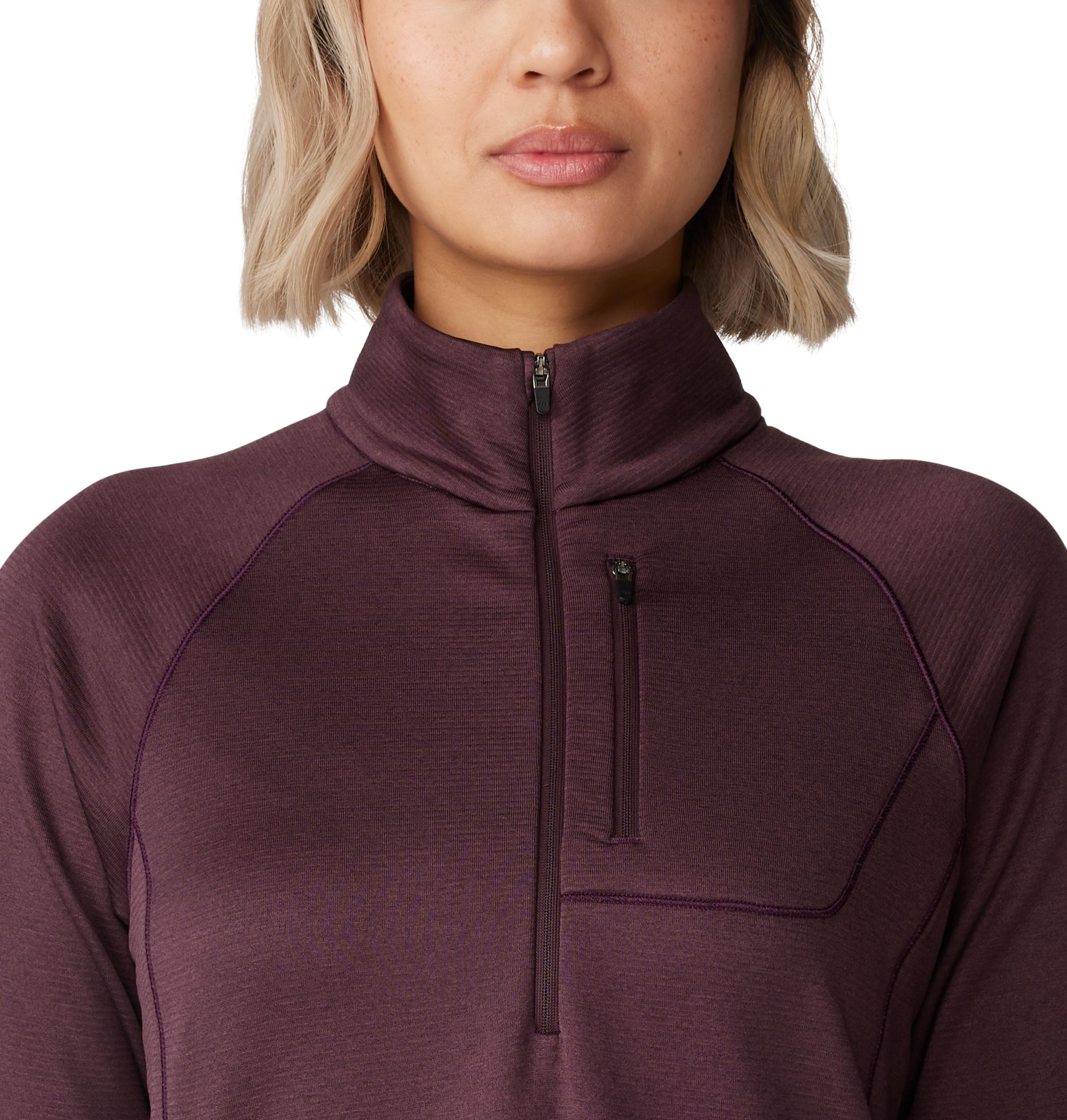 Mountain Hardwear Women's Glacial Trail™ Half Zip Long Sleeve Top