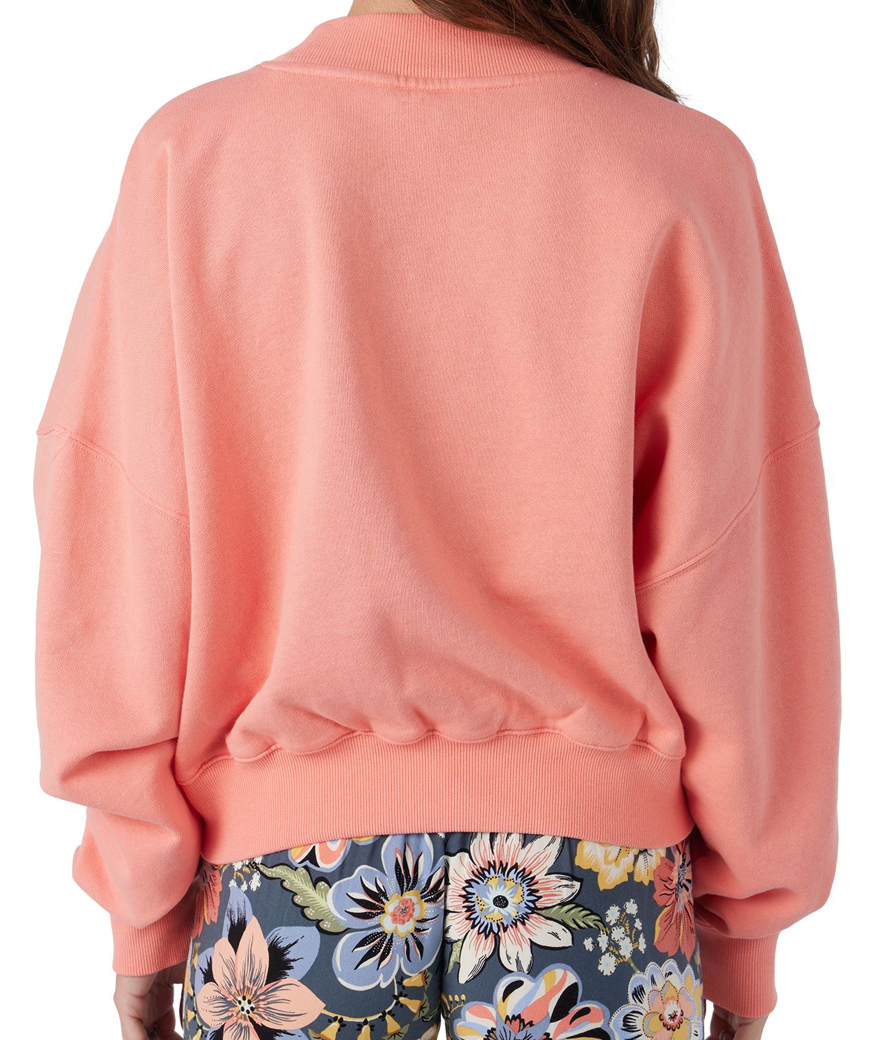 O'Neill Women's Moment Crop Crewneck Fleece Sweatshirt