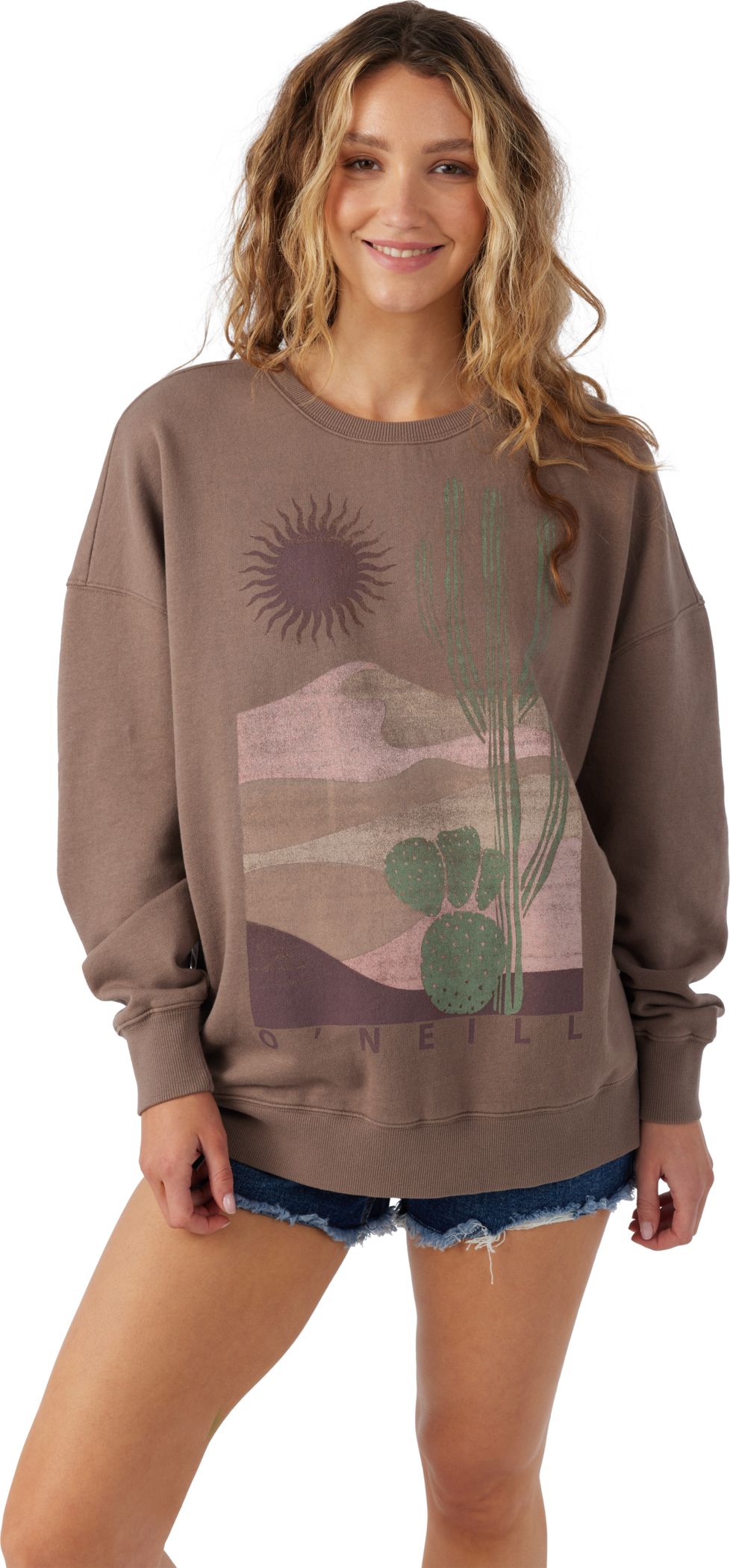 O'Neill Women's Choice Crewneck Fleece Sweatshirt