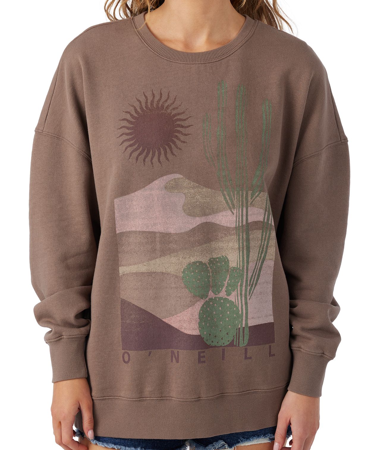 O'Neill Women's Choice Crewneck Fleece Sweatshirt