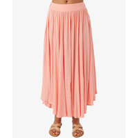 O'Neill Women's Marnie Solid Long Skirt Front_Flat