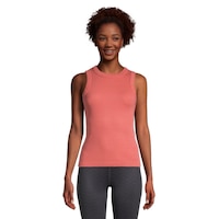Ripzone Women's Azure Rib Tank Front_Flat