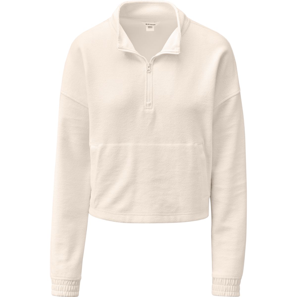 Ripzone Women's Weekender Terry 1/4 Zip Long Sleeve Top