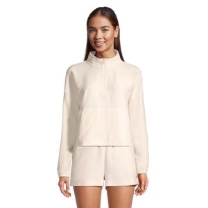Ripzone Women's Weekender Terry 1/4 Zip Long Sleeve Top