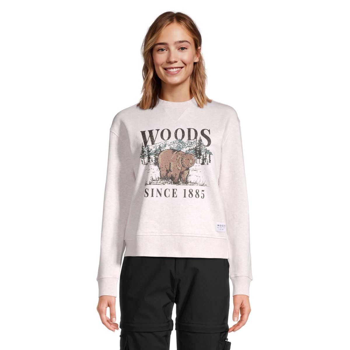 Woods Women's Lawson Bear Sweatshirt