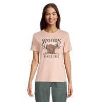 Woods Women's Cayley Tent T Shirt Front_Flat