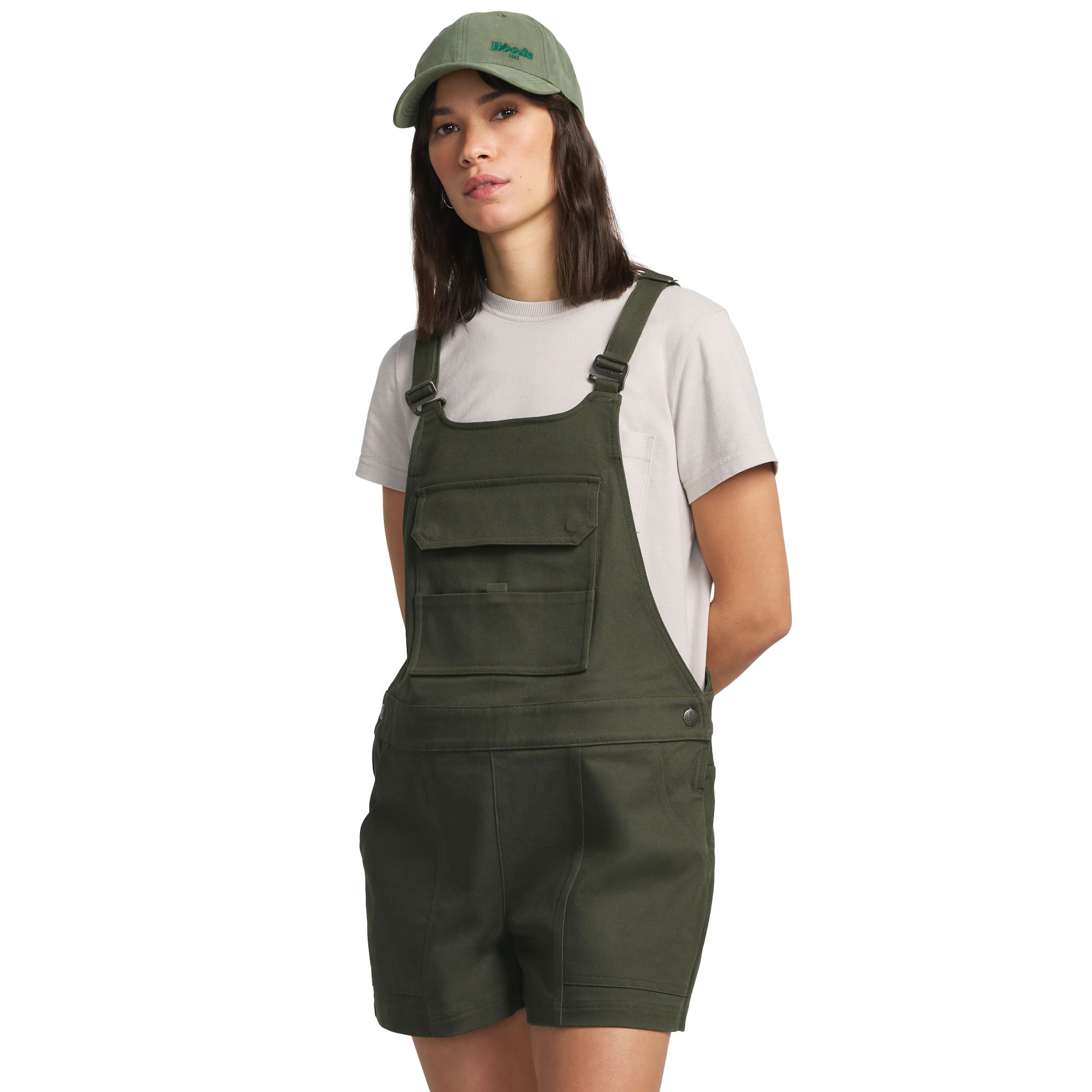 Woods Women's Heritage Overall Shorts