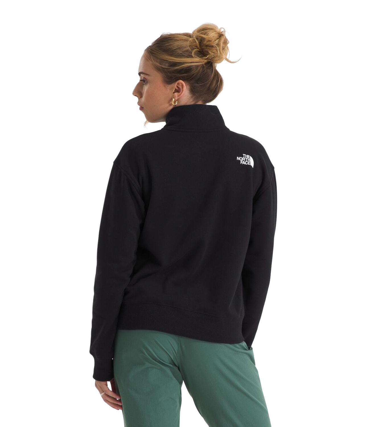 The North Face Women's Box Half Dome Quarter Zip Long Sleeve Top