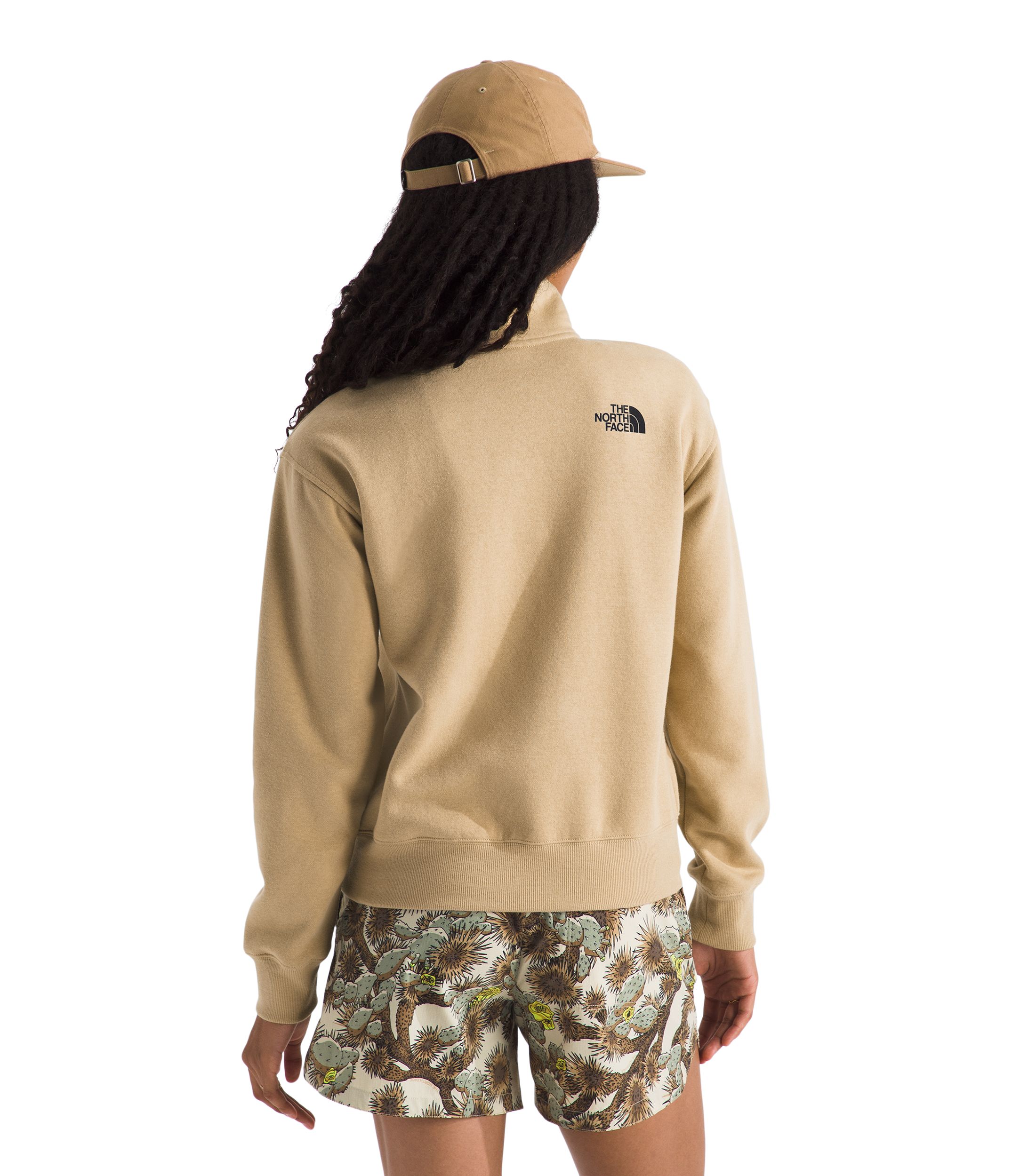 The North Face Women's Box Half Dome Quarter Zip Long Sleeve Top