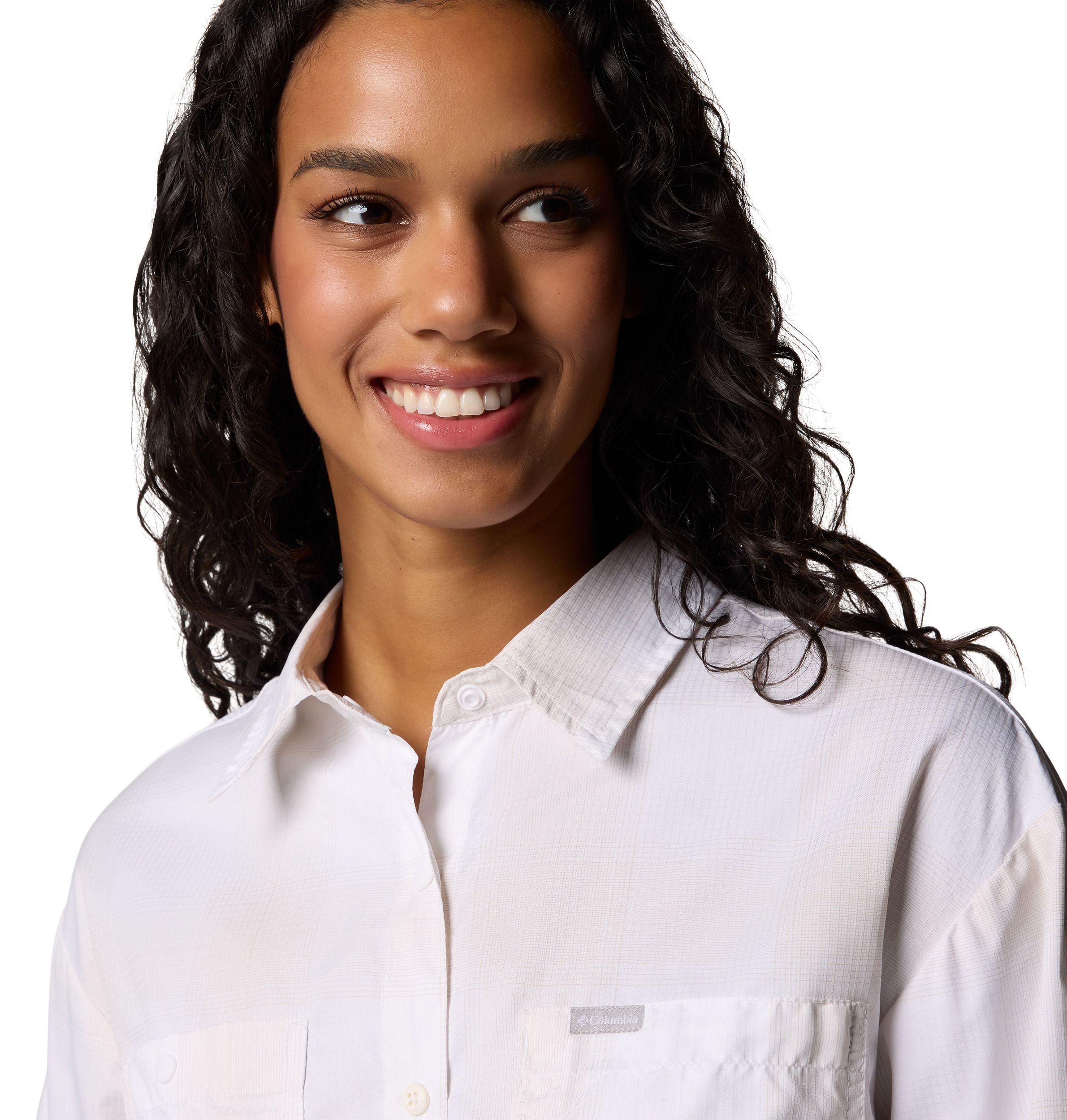 Columbia Women's Silver Ridge Utility Pattern Long Sleeve Shirt