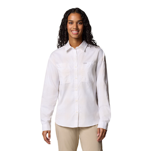 Columbia Women's Silver Ridge Utility Pattern Long Sleeve Shirt