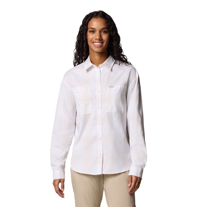 Columbia Women's Silver Ridge Utility Pattern Long Sleeve Shirt