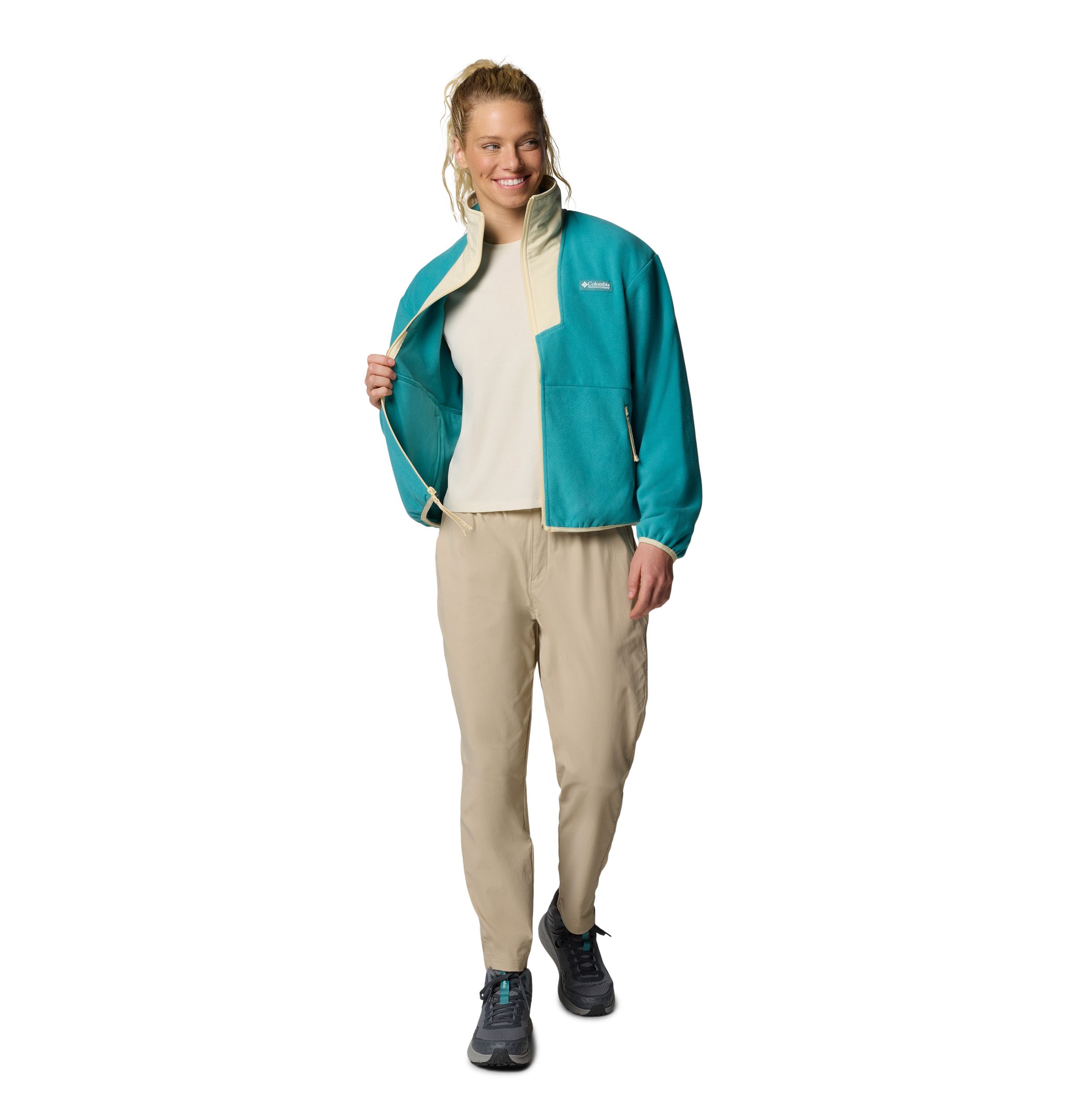 Columbia Women's Sequoia Grove Full Zip Long Sleeve Top