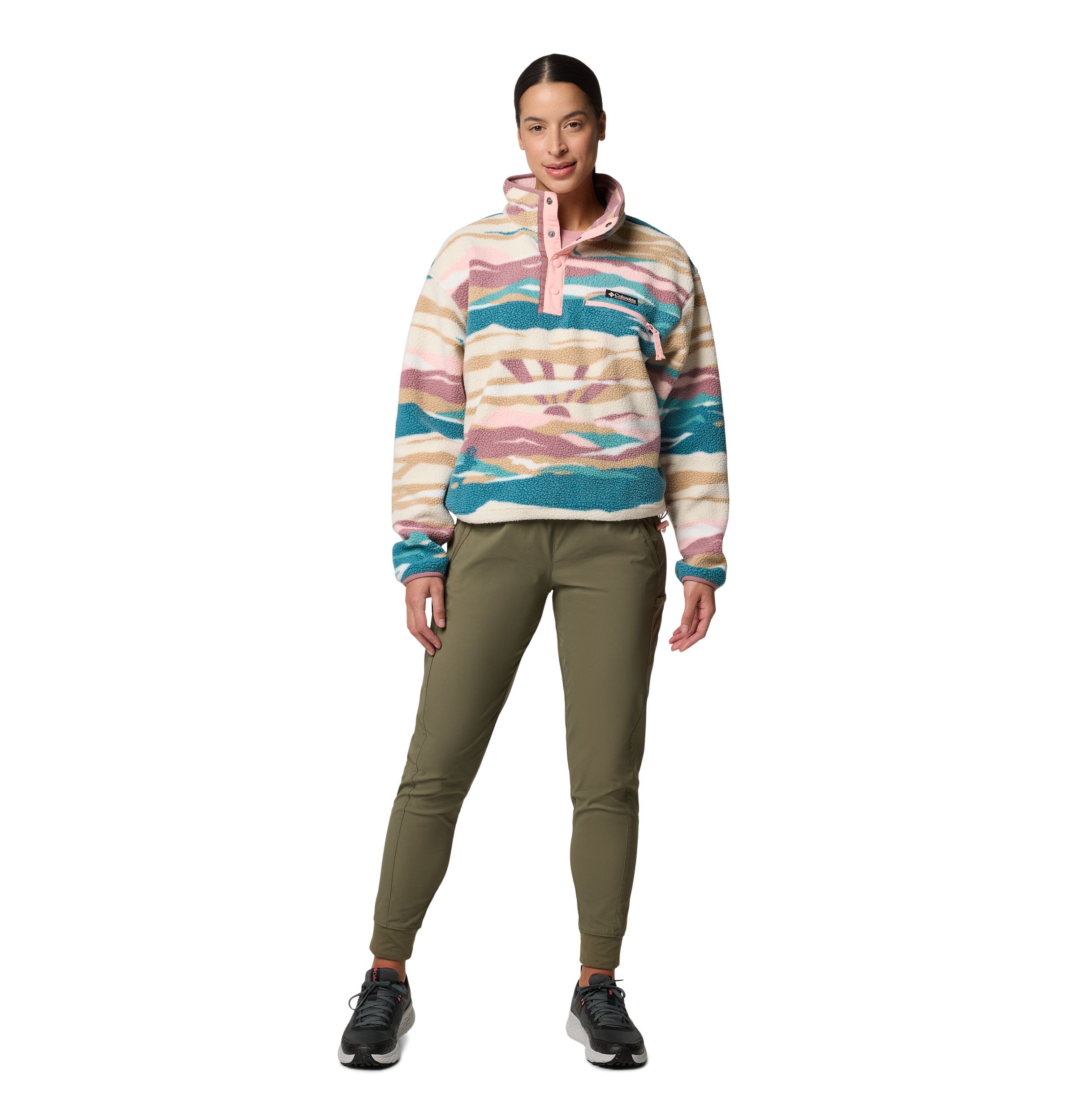 Columbia Women's Helvetia™ II Crop Half Snap Top