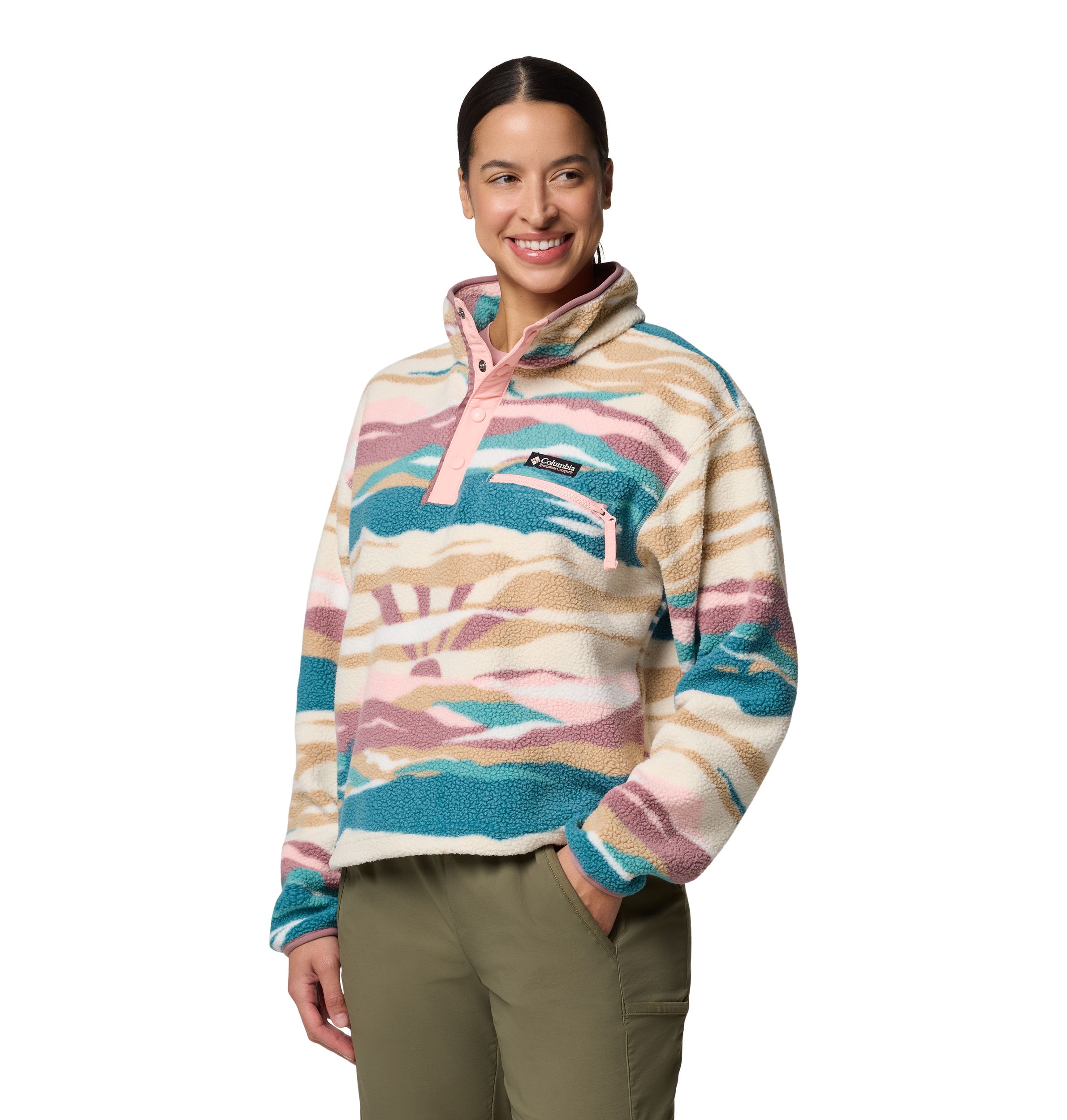 Columbia Women's Helvetia™ II Crop Half Snap Top