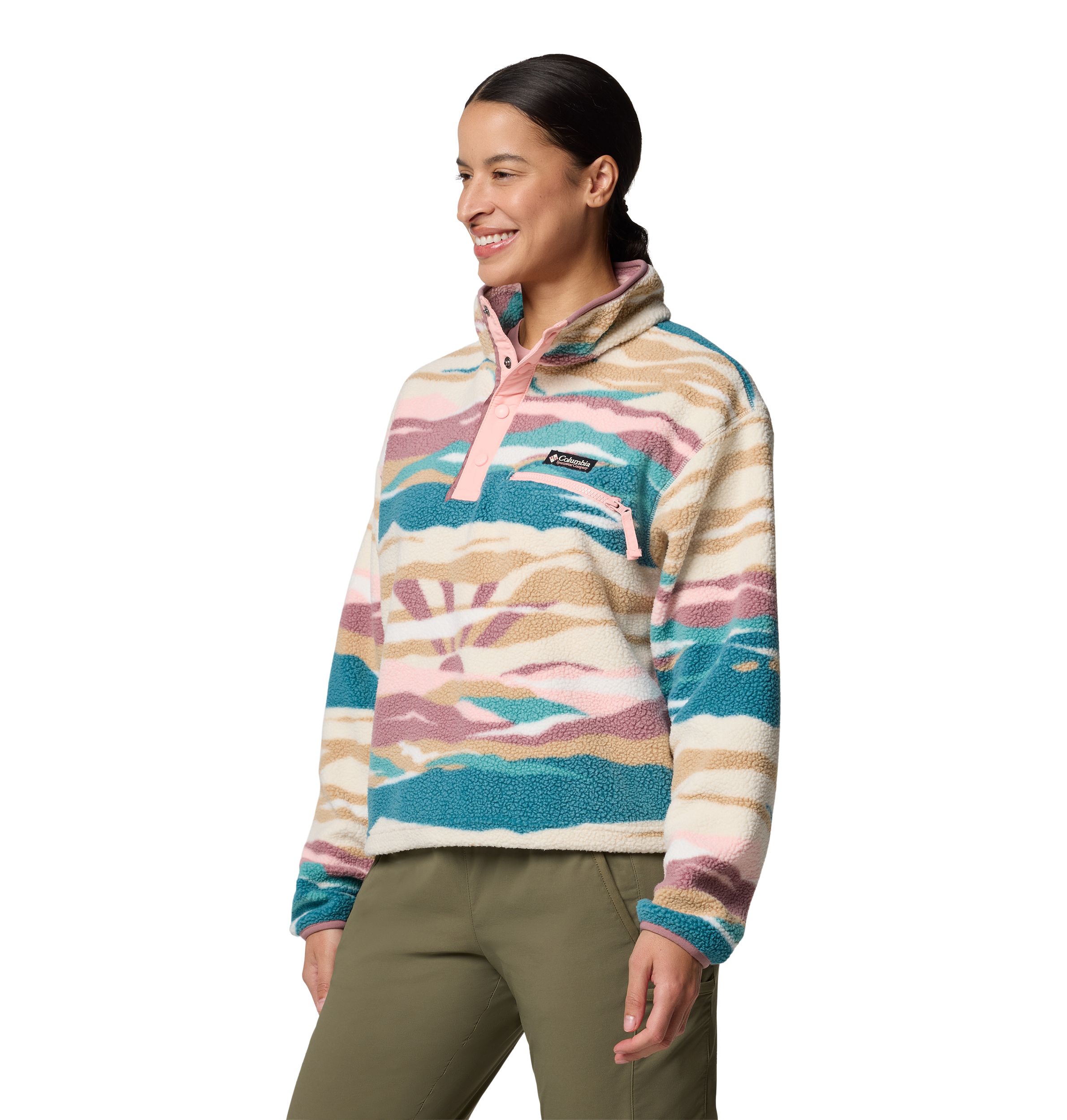 Columbia Women's Helvetia™ II Crop Half Snap Top