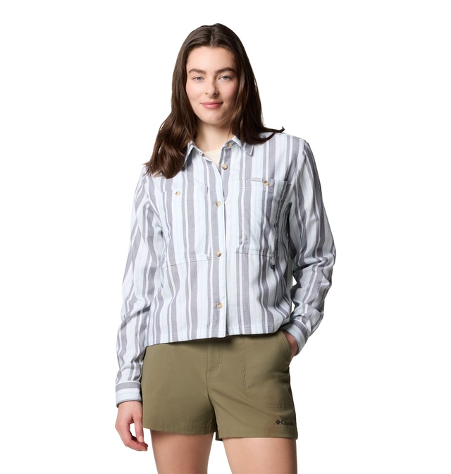 Columbia Women's Brea Falls™ Woven PTN Long Sleeve Shirt