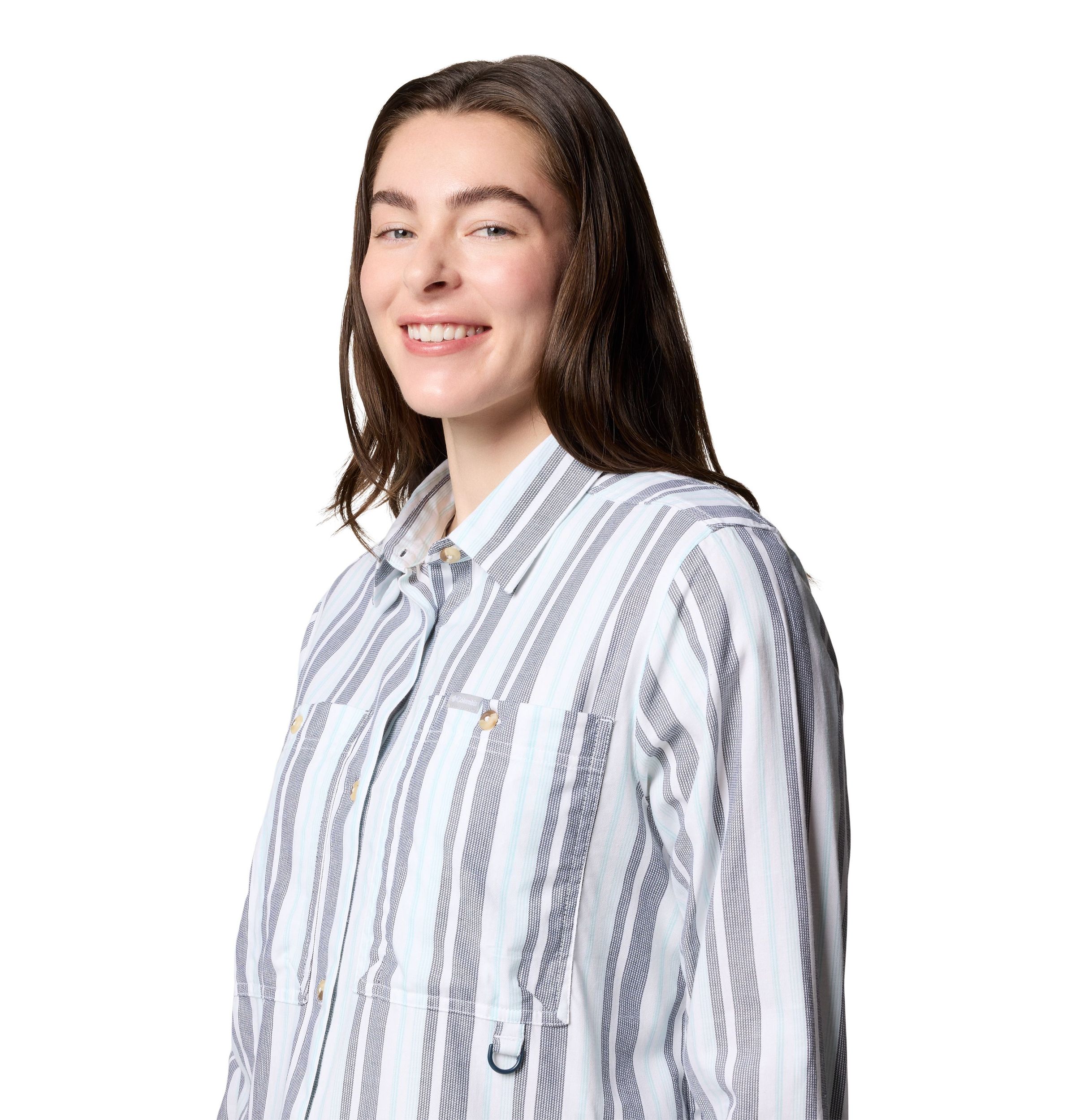 Columbia Women's Brea Falls™ Woven PTN Long Sleeve Shirt