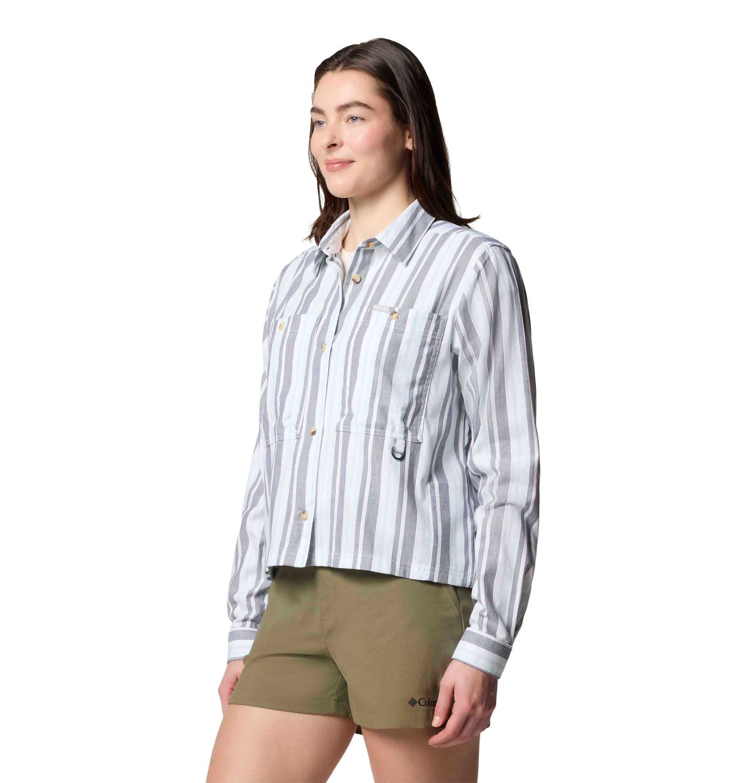 Columbia Women's Brea Falls™ Woven PTN Long Sleeve Shirt
