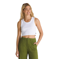 Vans Women's Drew Rib Tank Front_Flat