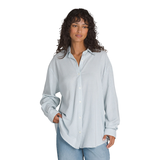 Vans Women's Gillian Striped Long Sleeve Shirt Front_Flat