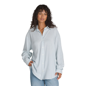 Vans Women's Gillian Striped Long Sleeve Shirt