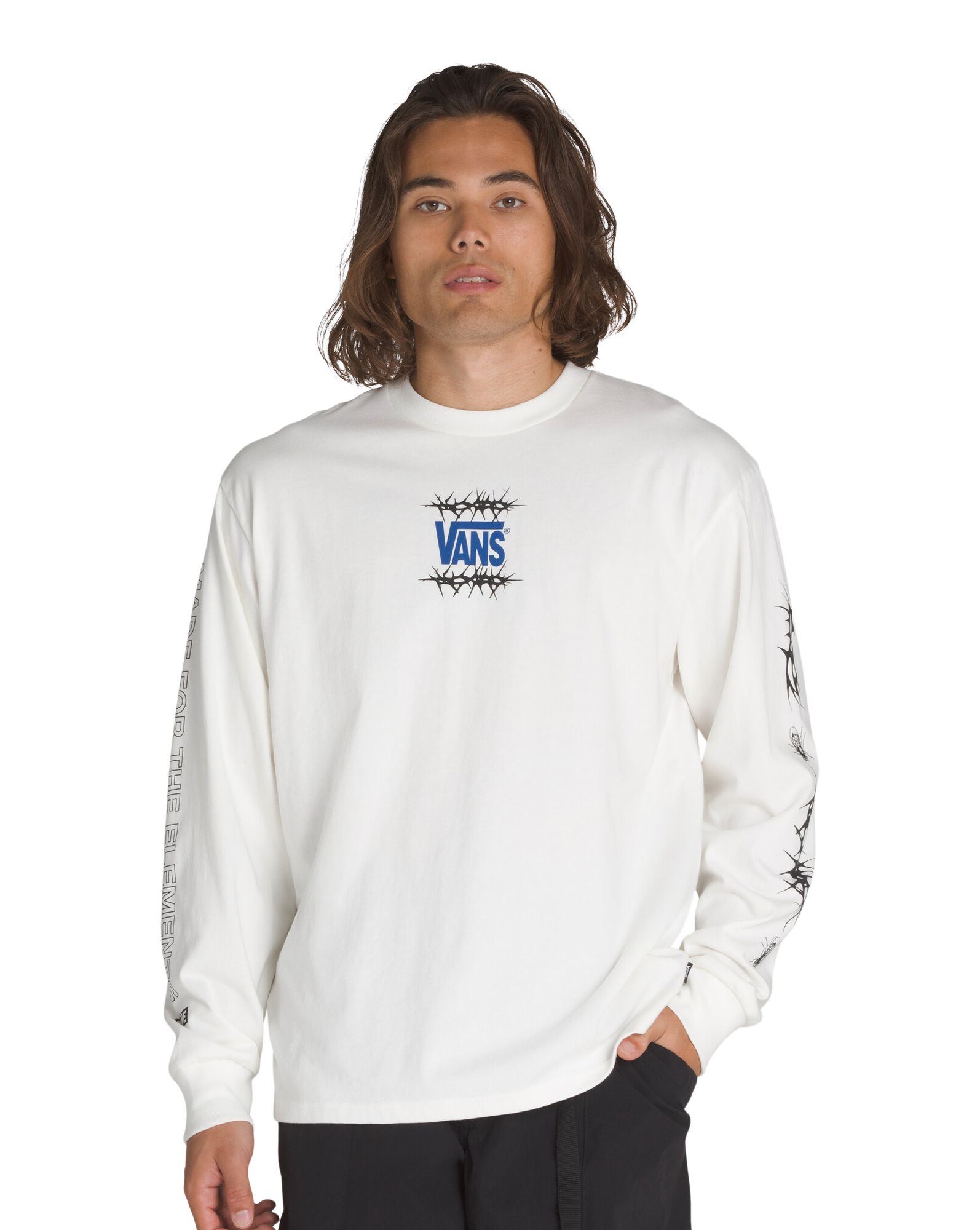 Vans Women's Gillian Striped Long Sleeve Shirt