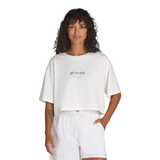 Vans Women's Rylan Relaxed Crop T Shirt Front_Flat